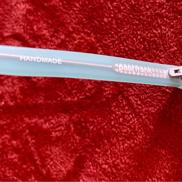 PAUL FRANK New in Case Handmade OPHTHALMIC EYEGLASS FRAME - Picture 10 of 12